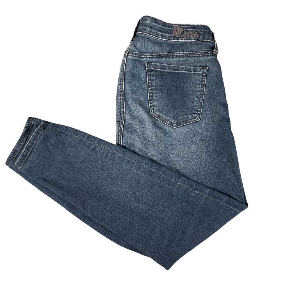 Kut From The Kloth Dakota Mid Rise Skinny Jeans Dark Wash Womens Size 10